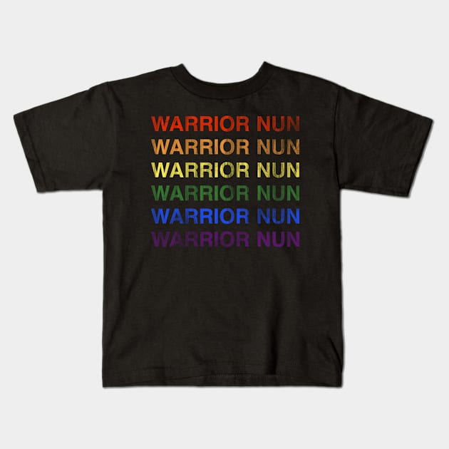 Warrior nun - sister Beatrice, Ava Silva, netflix Kids T-Shirt by tziggles